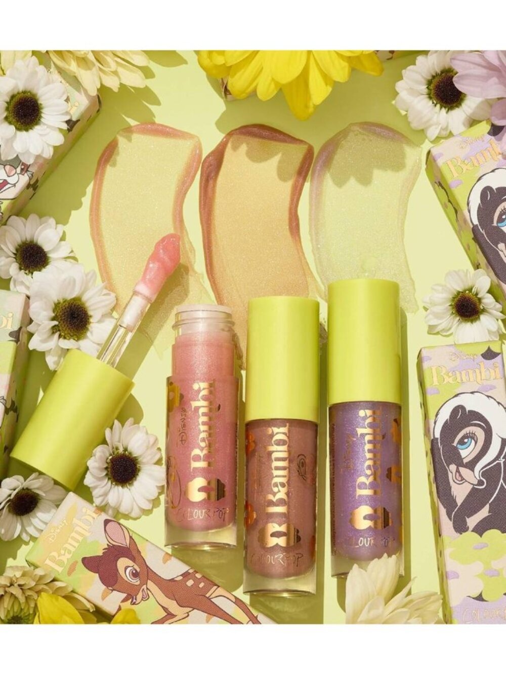 ColourPop Disney Bambi Twitterpated Lux Lip Gloss Trio Set